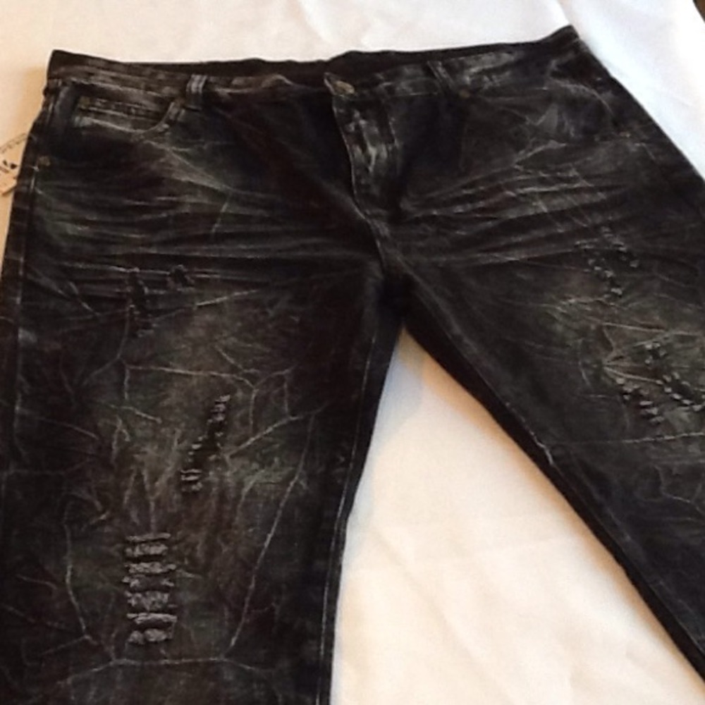 NWT black denim jeans